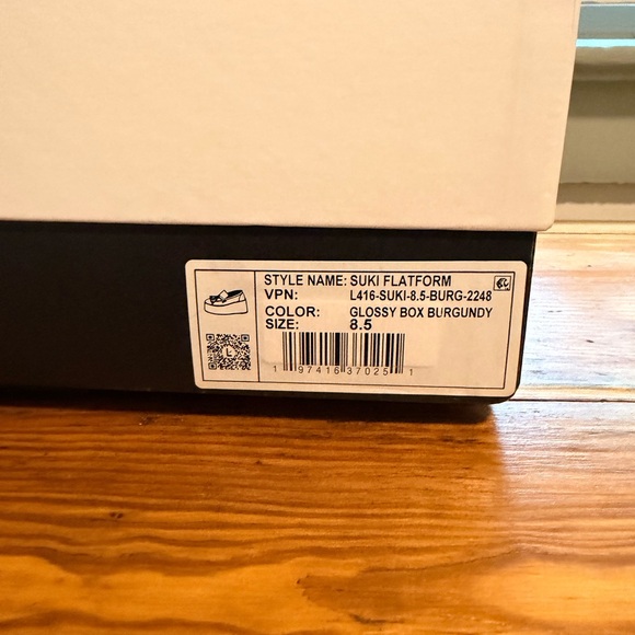 NWT Larroude burgundy Platform Loafers - Picture 12 of 12